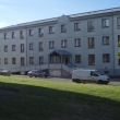 Budova dlosteleckho oddlu a nahoe posledn patro ubykace baterie PTS