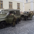 kolona v B�l� nad Radb�zou